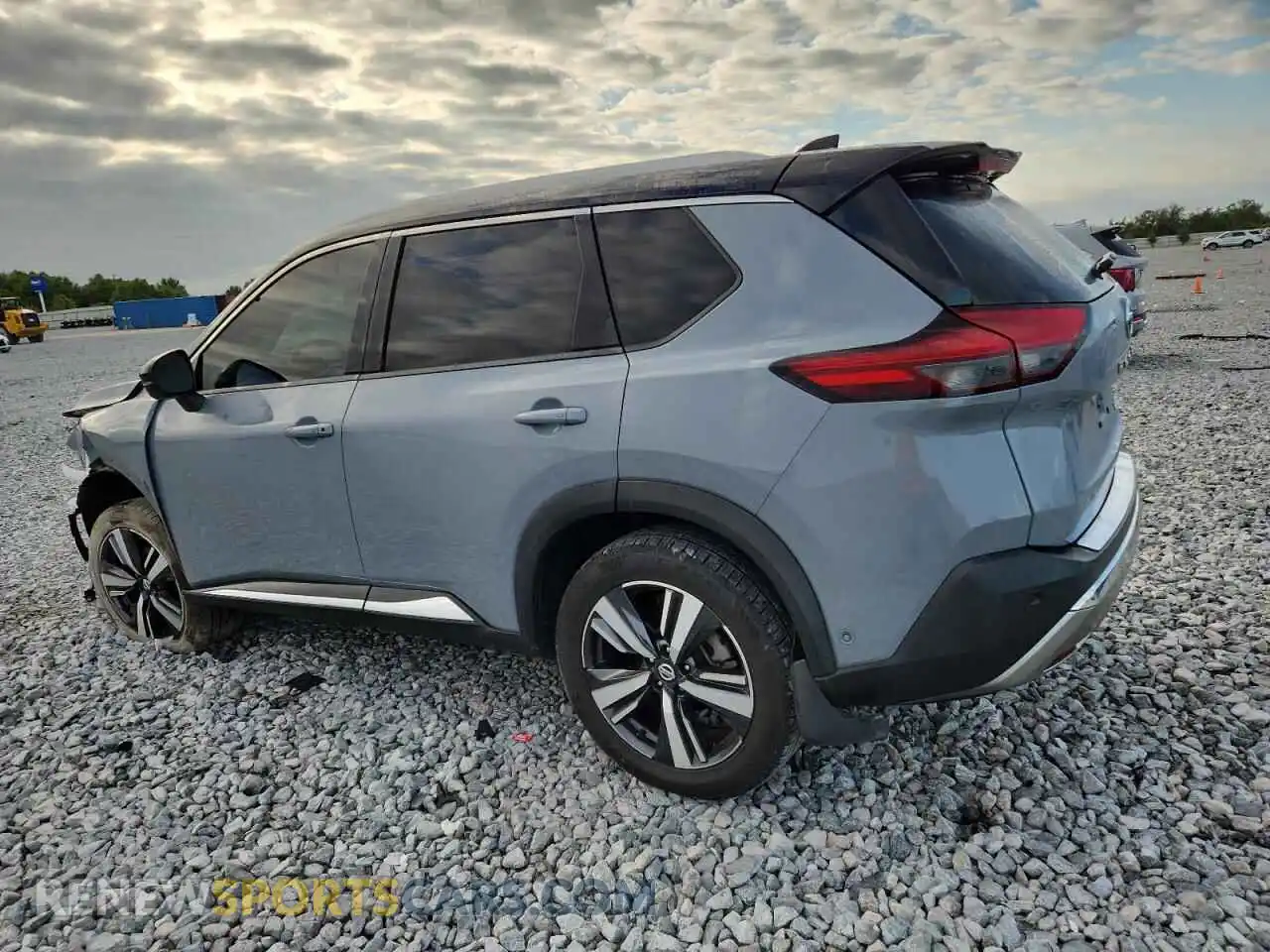 2 Photograph of a damaged car JN8AT3DC7MW103974 NISSAN ROGUE 2021