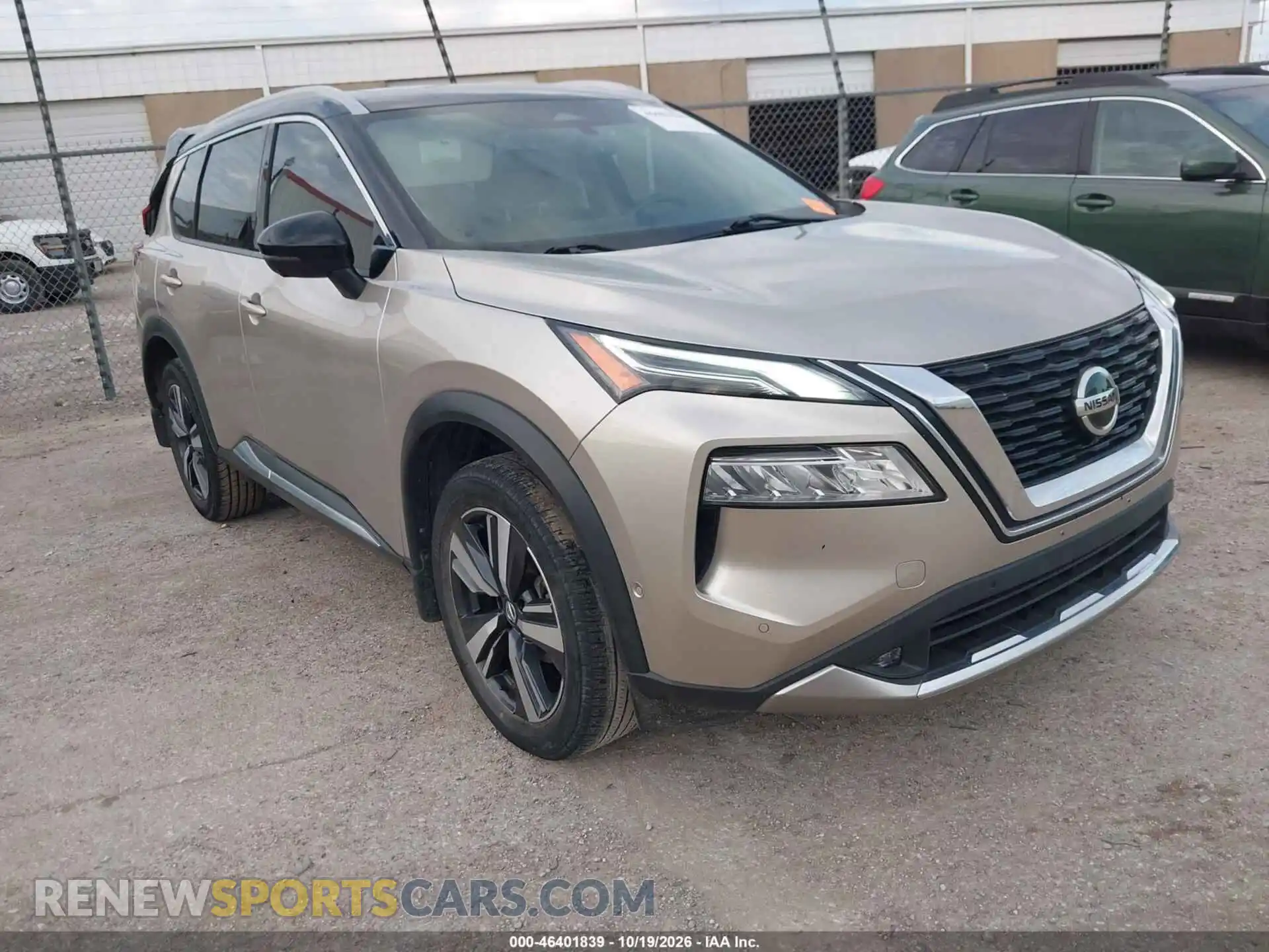 1 Photograph of a damaged car JN8AT3DC8MW105796 NISSAN ROGUE 2021