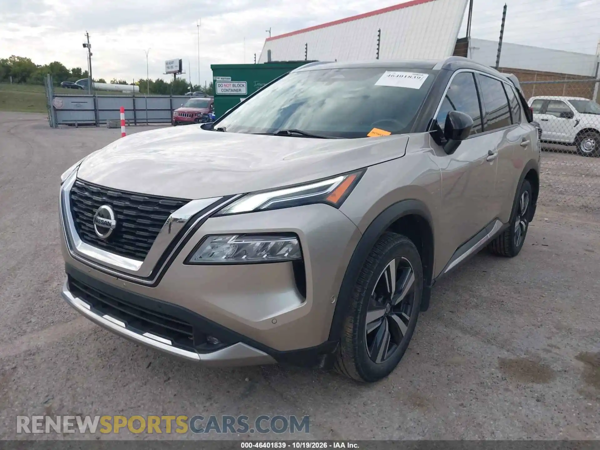 2 Photograph of a damaged car JN8AT3DC8MW105796 NISSAN ROGUE 2021