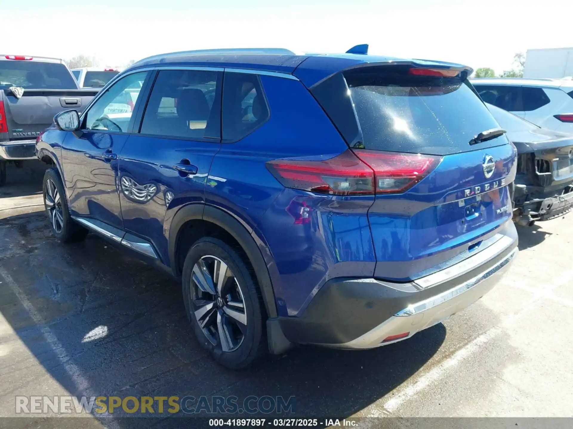 3 Photograph of a damaged car JN8AT3DC8MW107788 NISSAN ROGUE 2021