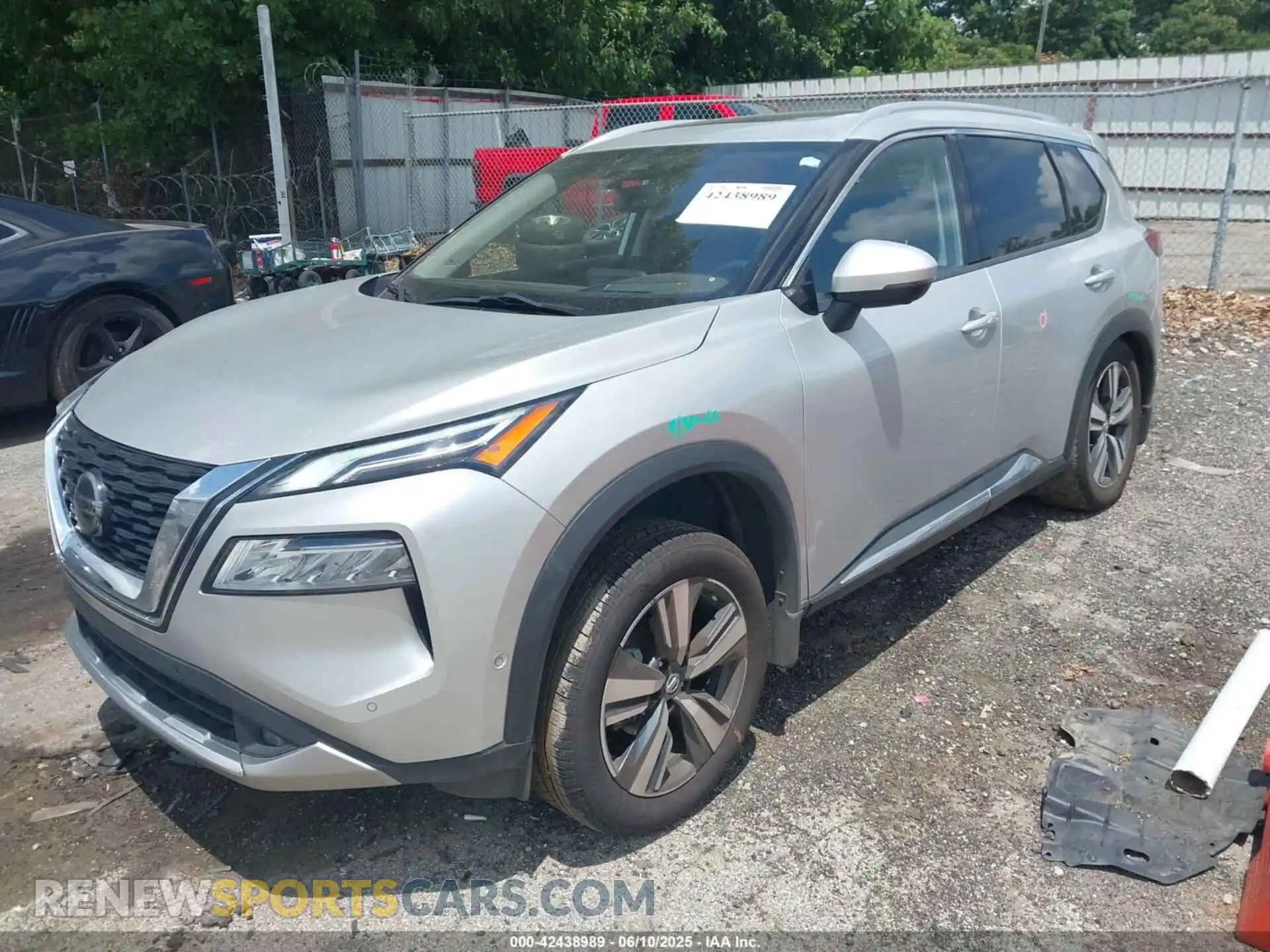 2 Photograph of a damaged car JN8AT3DCXMW101300 NISSAN ROGUE 2021