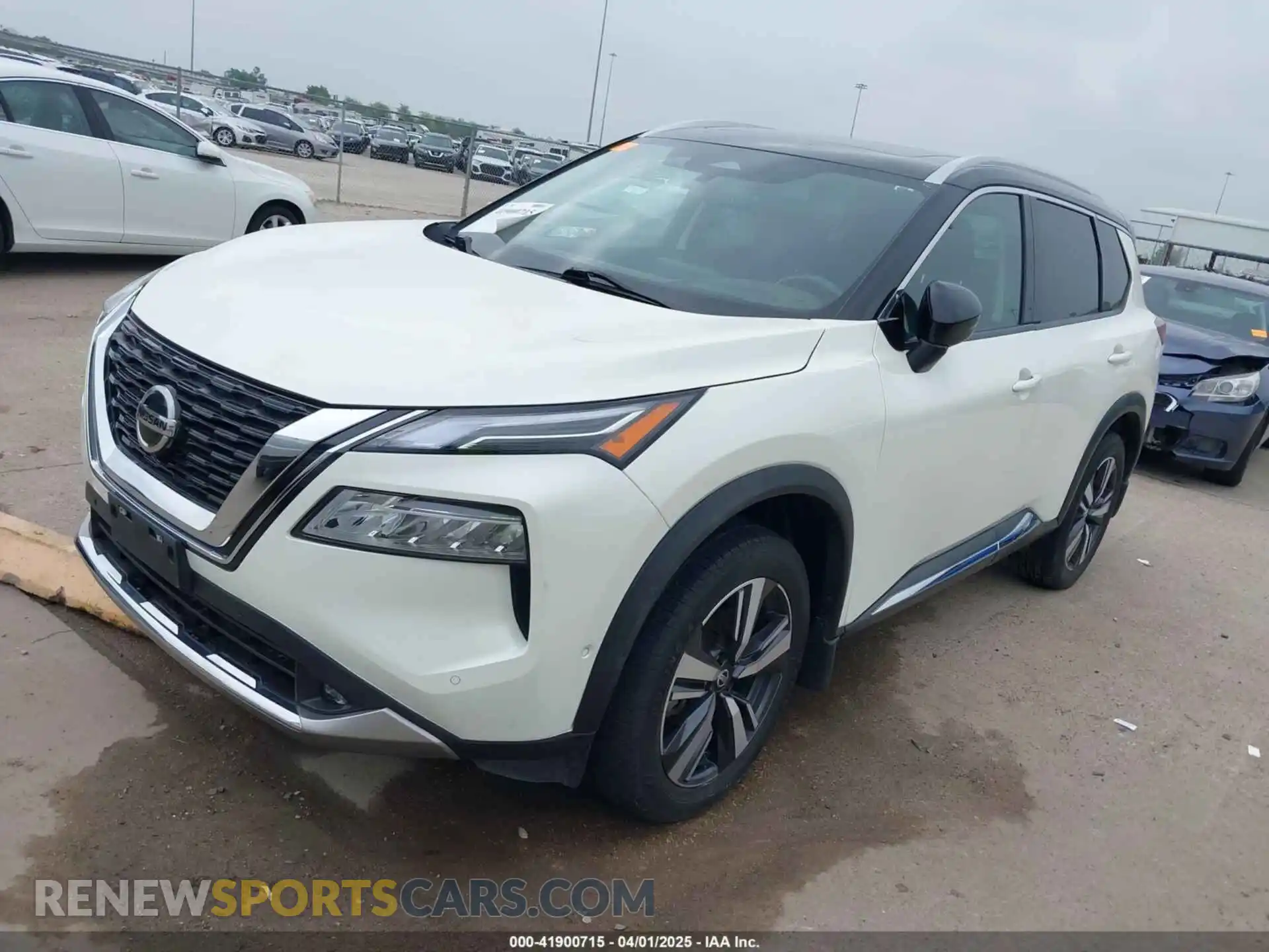 2 Photograph of a damaged car JN8AT3DCXMW104164 NISSAN ROGUE 2021