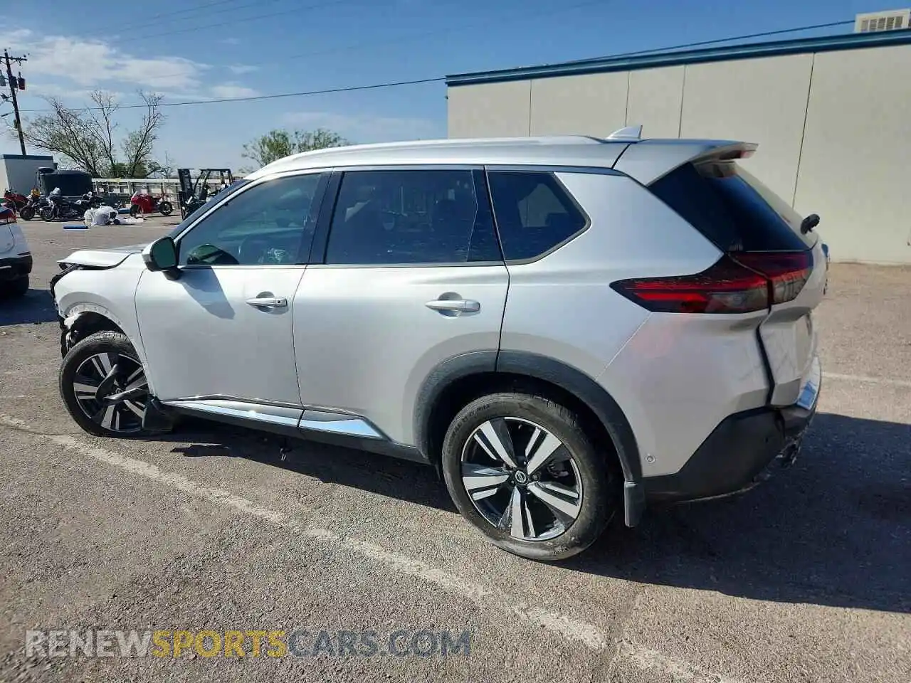 2 Photograph of a damaged car JN8AT3DCXMW106397 NISSAN ROGUE 2021
