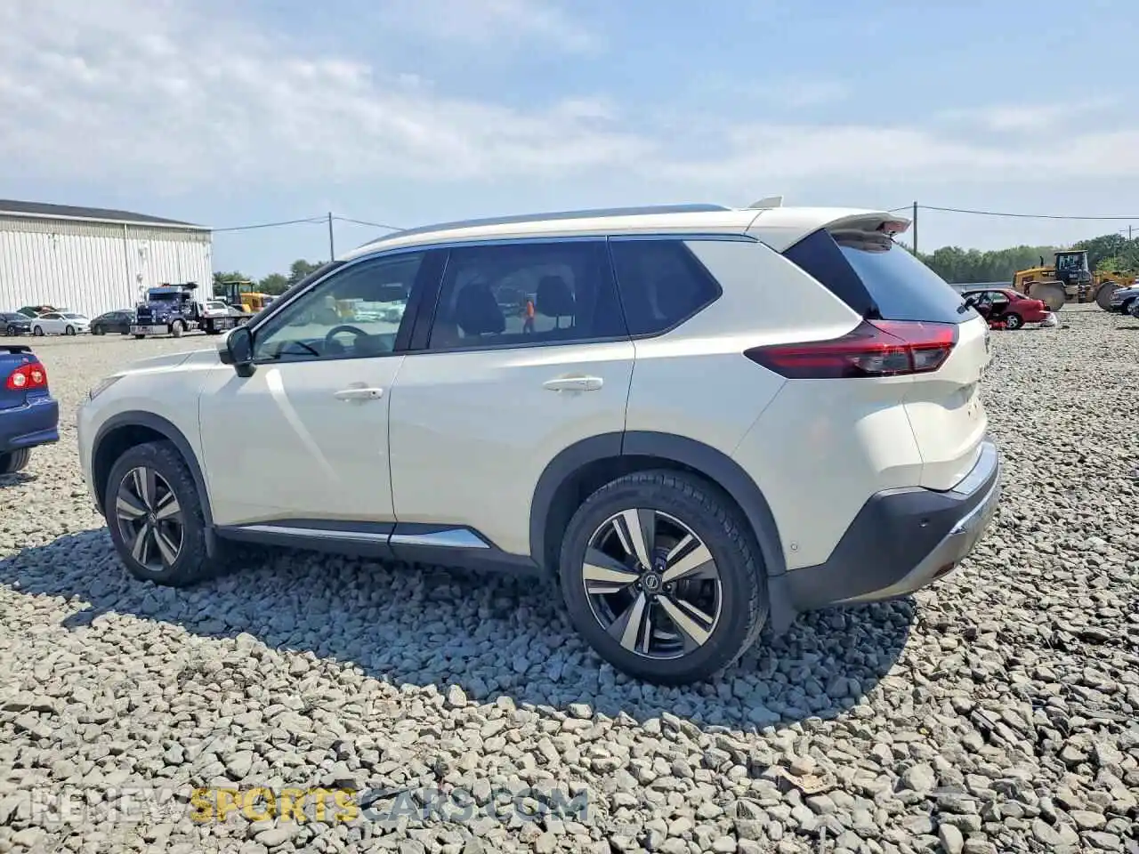 2 Photograph of a damaged car JN8AT3DD0MW307959 NISSAN ROGUE 2021