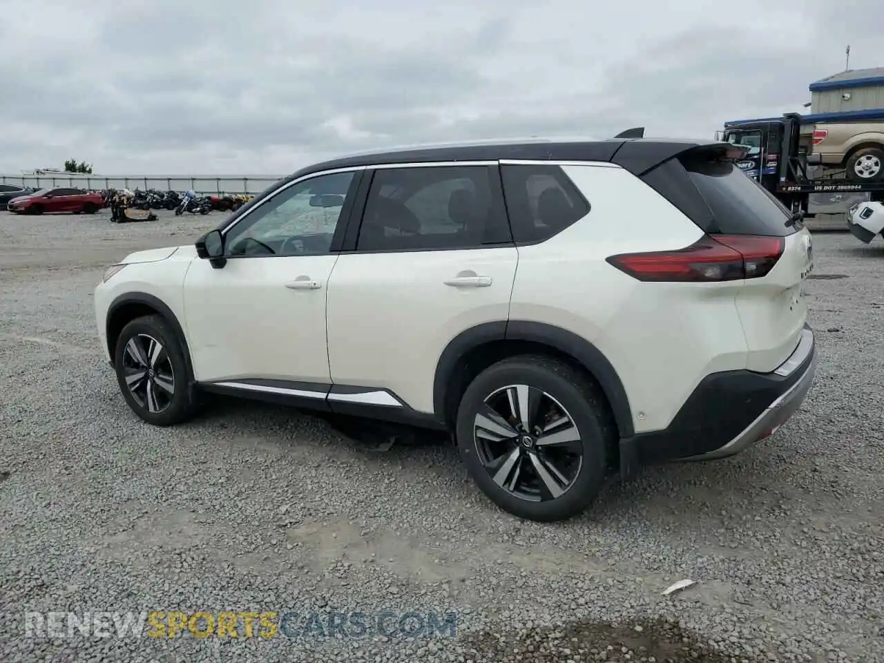 2 Photograph of a damaged car JN8AT3DD1MW307467 NISSAN ROGUE 2021