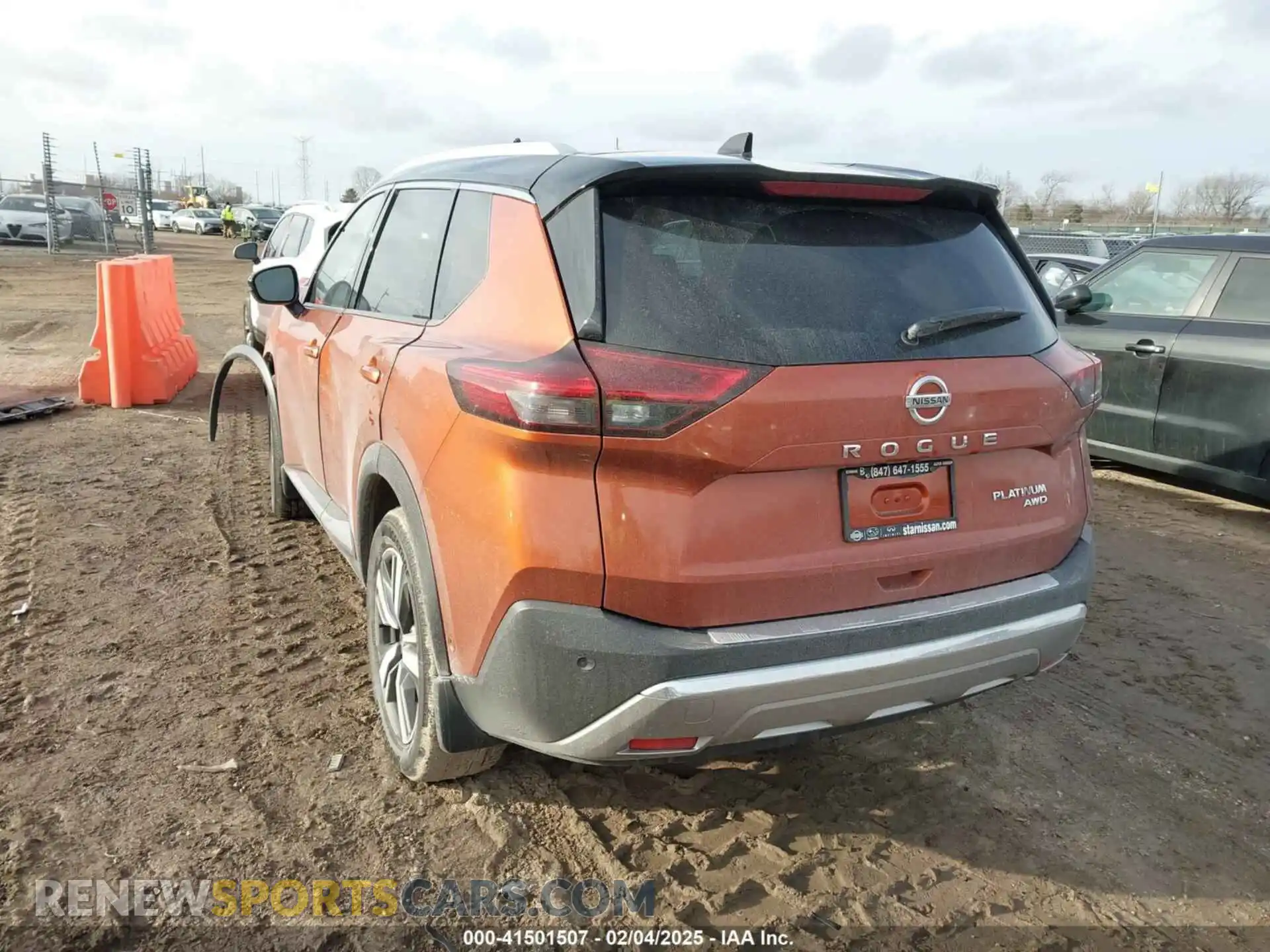 3 Photograph of a damaged car JN8AT3DD1MW309882 NISSAN ROGUE 2021