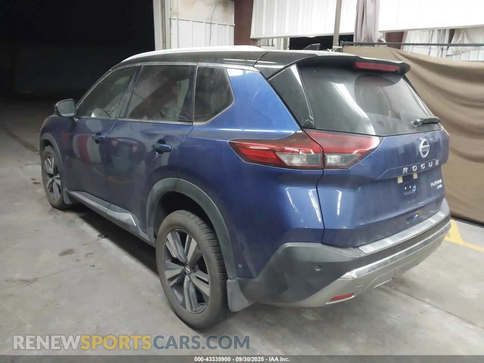 3 Photograph of a damaged car JN8AT3DD1MW314600 NISSAN ROGUE 2021
