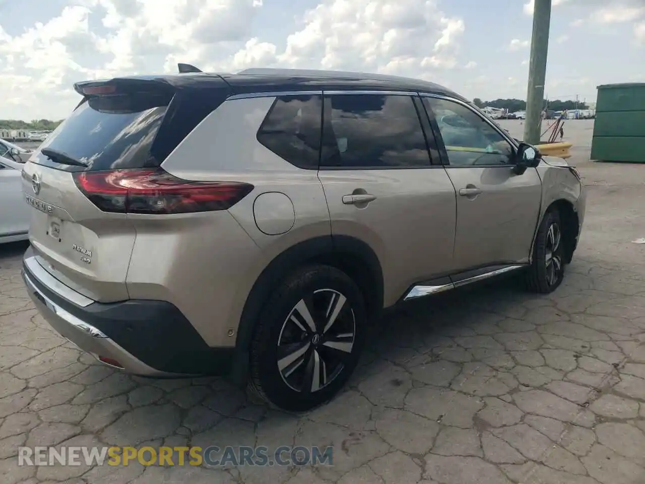3 Фотография поврежденного автомобиля JN8AT3DD3MW303386 NISSAN ROGUE 2021