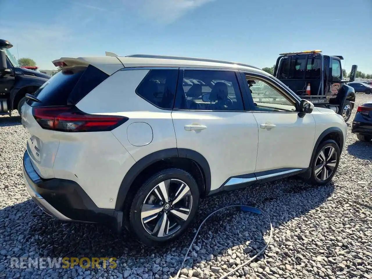 3 fotografías del automóvil dañado JN8AT3DD3MW307292 NISSAN ROGUE 2021