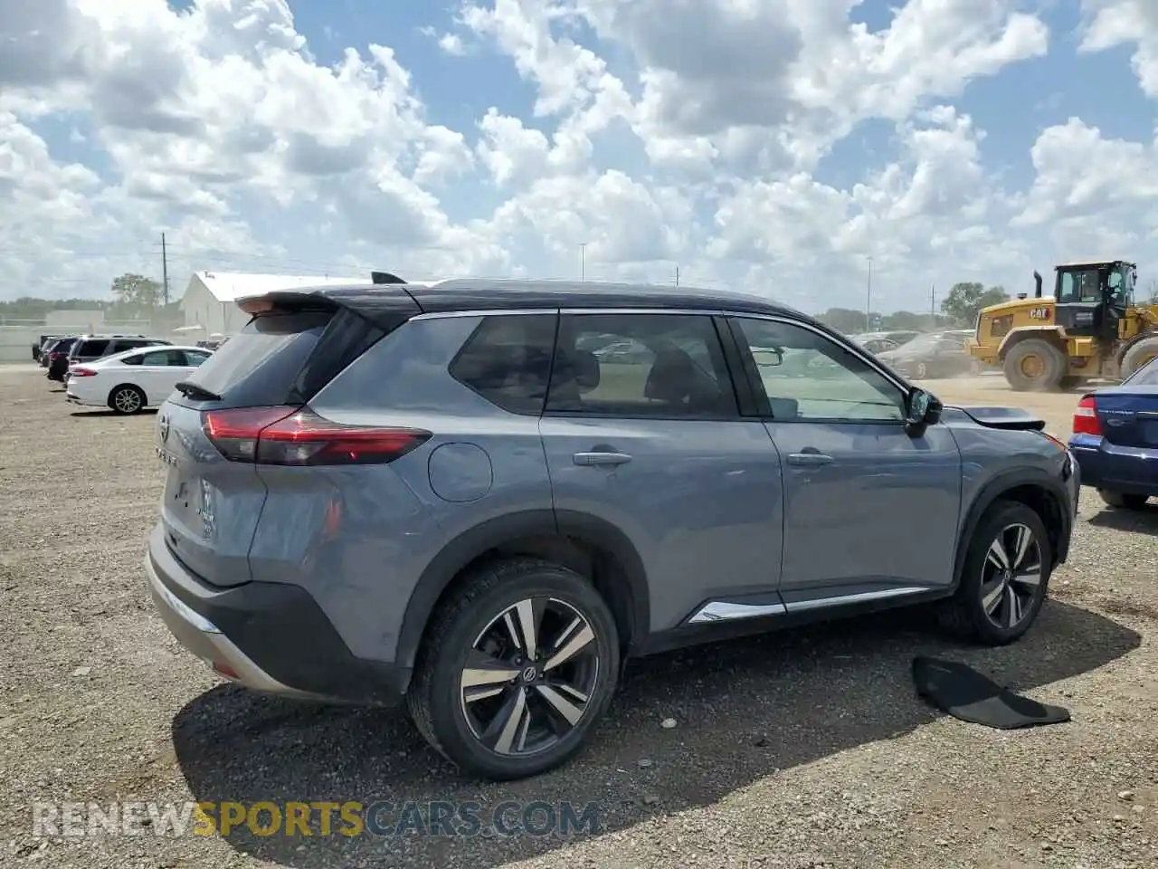 3 Photograph of a damaged car JN8AT3DD3MW310399 NISSAN ROGUE 2021