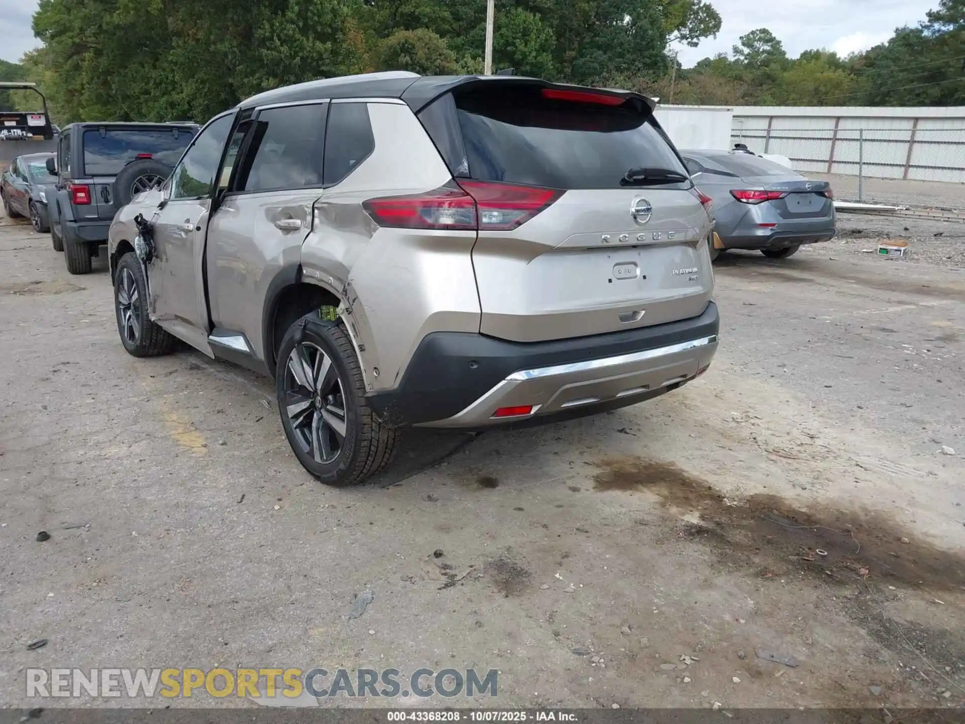 3 Photograph of a damaged car JN8AT3DD3MW318924 NISSAN ROGUE 2021