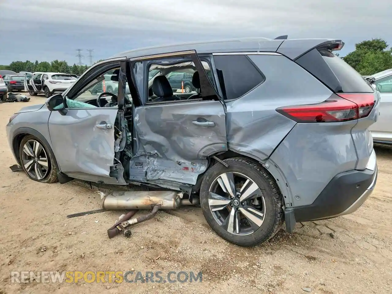 2 Фотография поврежденного автомобиля JN8AT3DD3MW321323 NISSAN ROGUE 2021