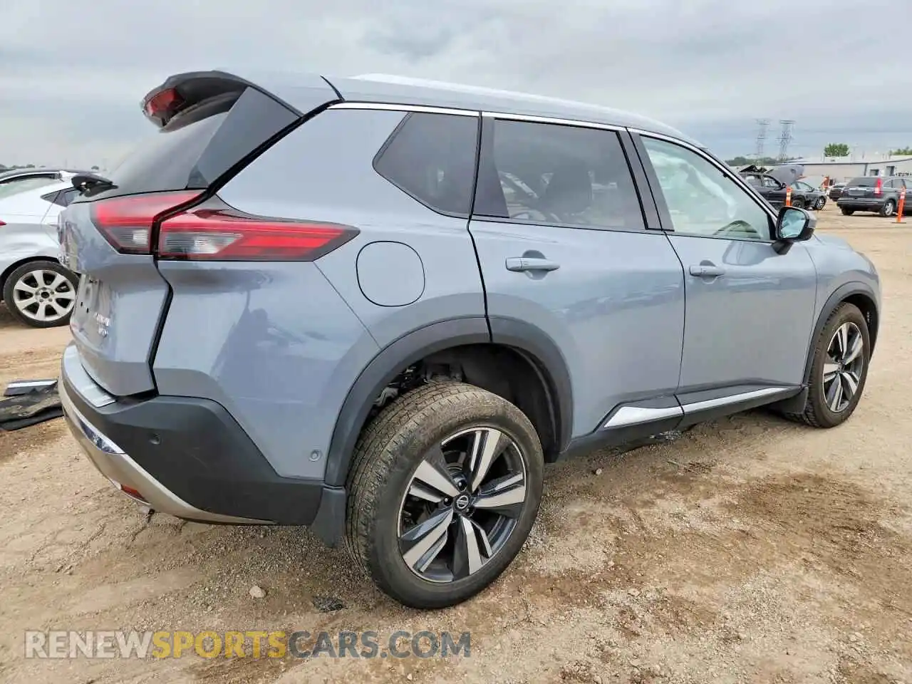 3 Фотография поврежденного автомобиля JN8AT3DD3MW321323 NISSAN ROGUE 2021