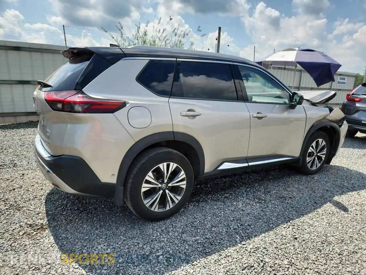 3 Photograph of a damaged car JN8AT3DD4MW302246 NISSAN ROGUE 2021