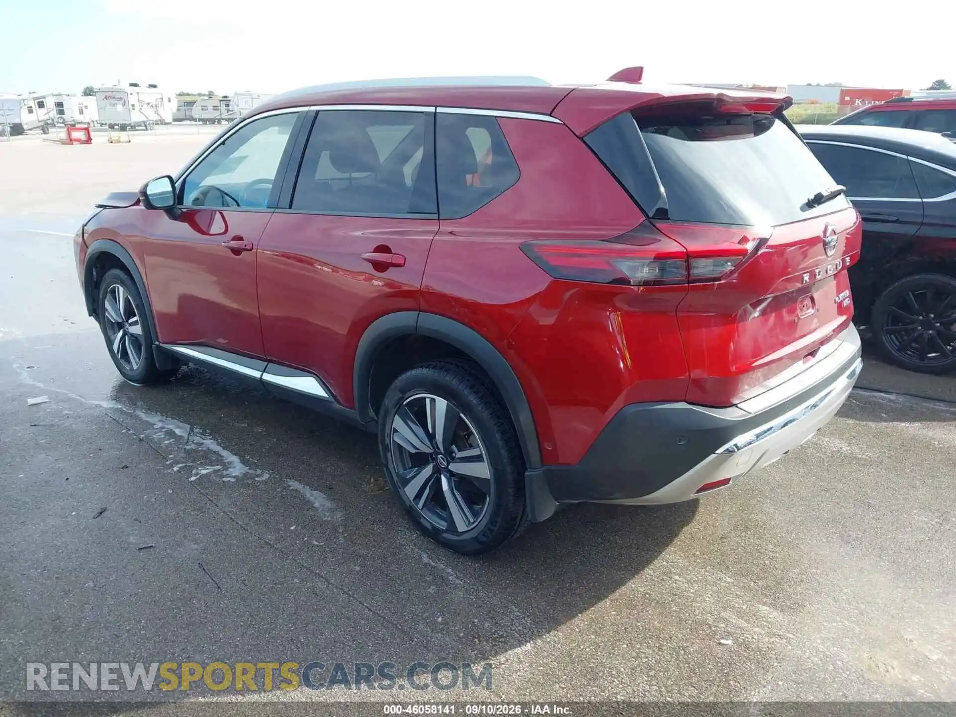 3 Photograph of a damaged car JN8AT3DD4MW302344 NISSAN ROGUE 2021