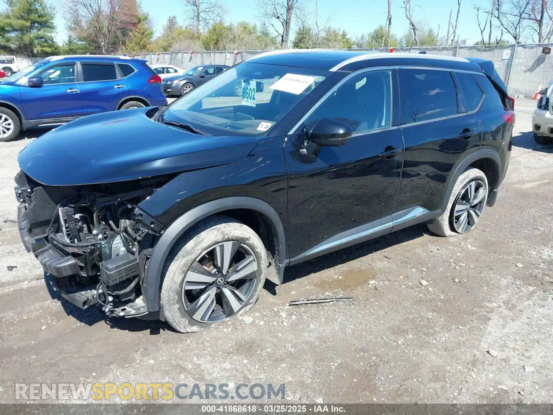 2 Photograph of a damaged car JN8AT3DD4MW303574 NISSAN ROGUE 2021