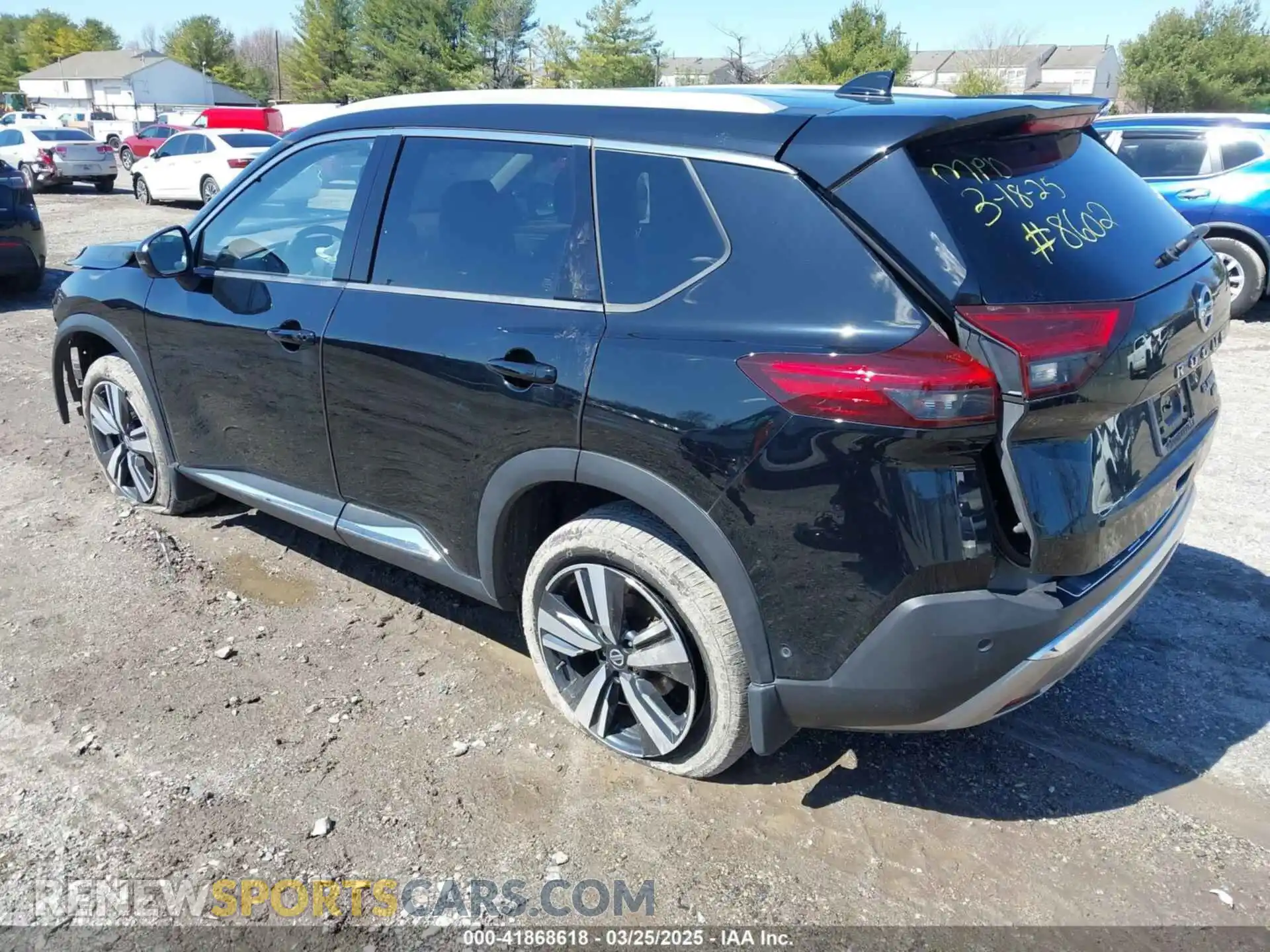 3 Photograph of a damaged car JN8AT3DD4MW303574 NISSAN ROGUE 2021
