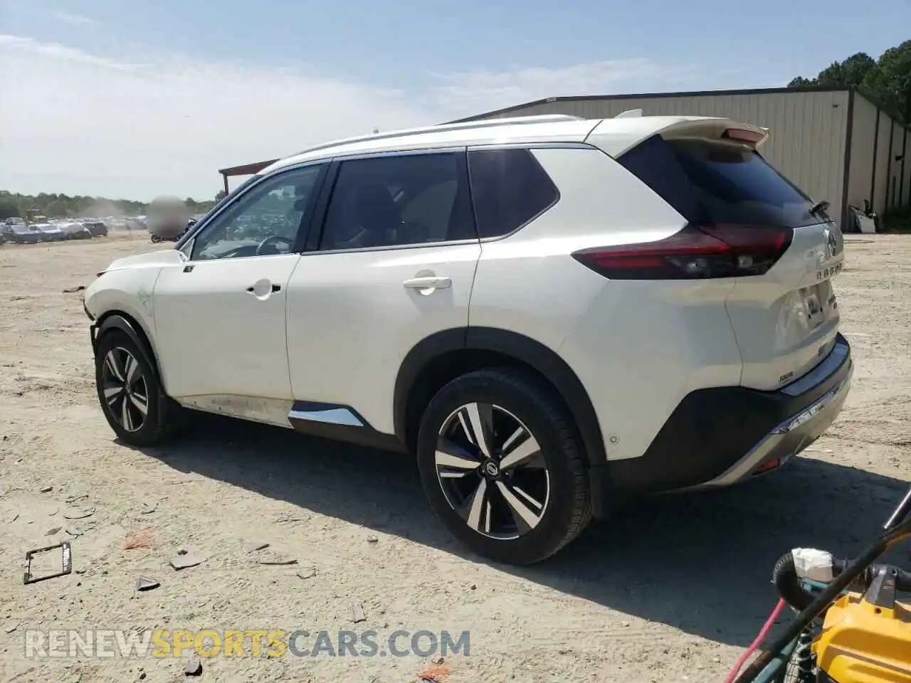 2 Photograph of a damaged car JN8AT3DD4MW313599 NISSAN ROGUE 2021