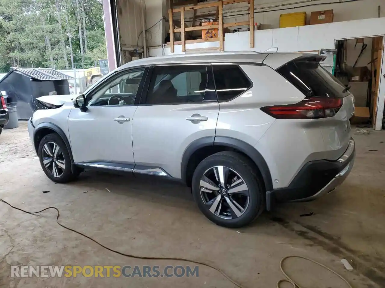 2 Photograph of a damaged car JN8AT3DD5MW303082 NISSAN ROGUE 2021