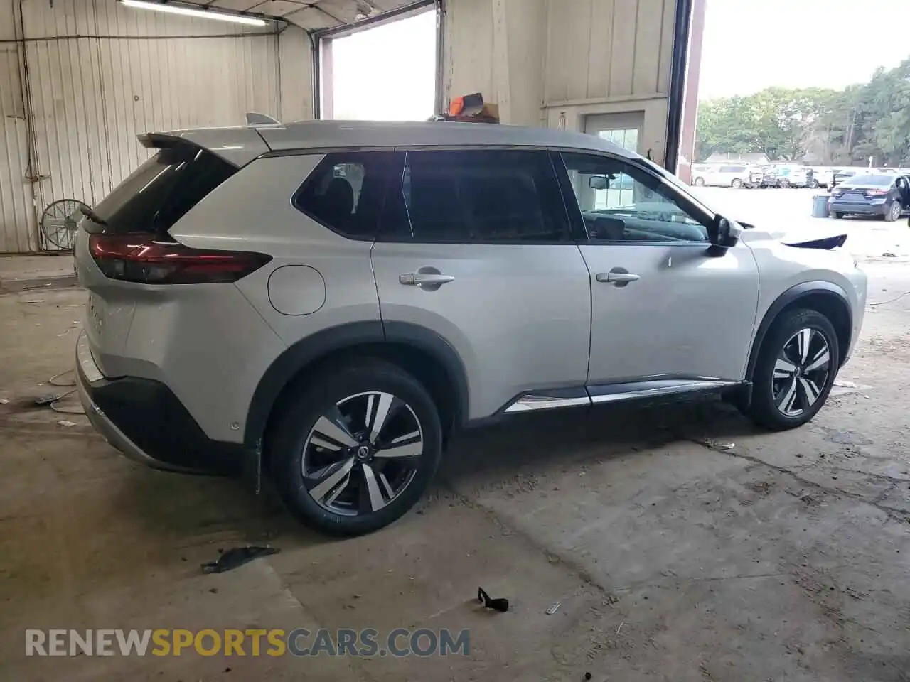 3 Photograph of a damaged car JN8AT3DD5MW303082 NISSAN ROGUE 2021