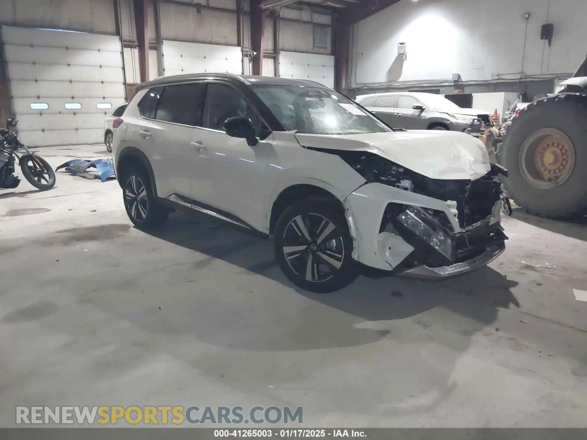 1 Photograph of a damaged car JN8AT3DD5MW304099 NISSAN ROGUE 2021