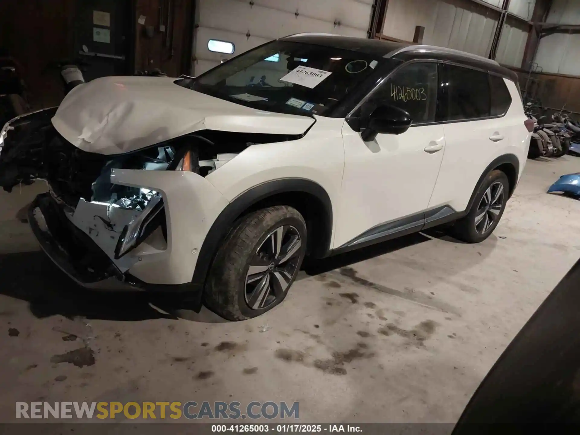 2 Photograph of a damaged car JN8AT3DD5MW304099 NISSAN ROGUE 2021