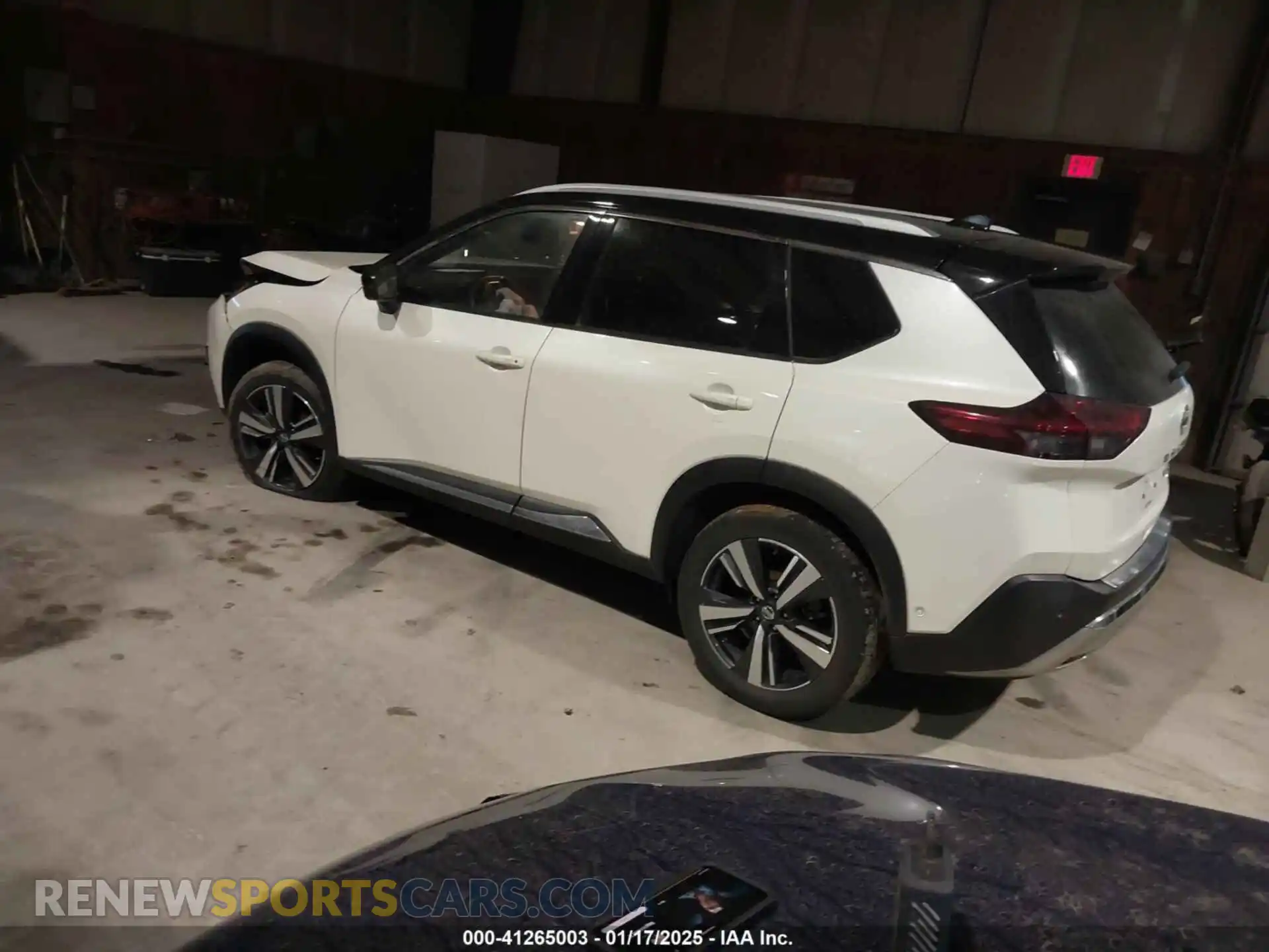 3 Photograph of a damaged car JN8AT3DD5MW304099 NISSAN ROGUE 2021