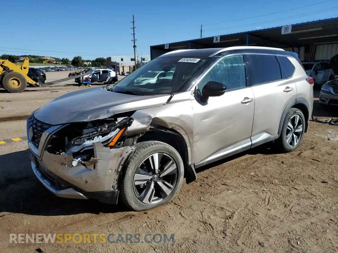 1 Photograph of a damaged car JN8AT3DD5MW304605 NISSAN ROGUE 2021