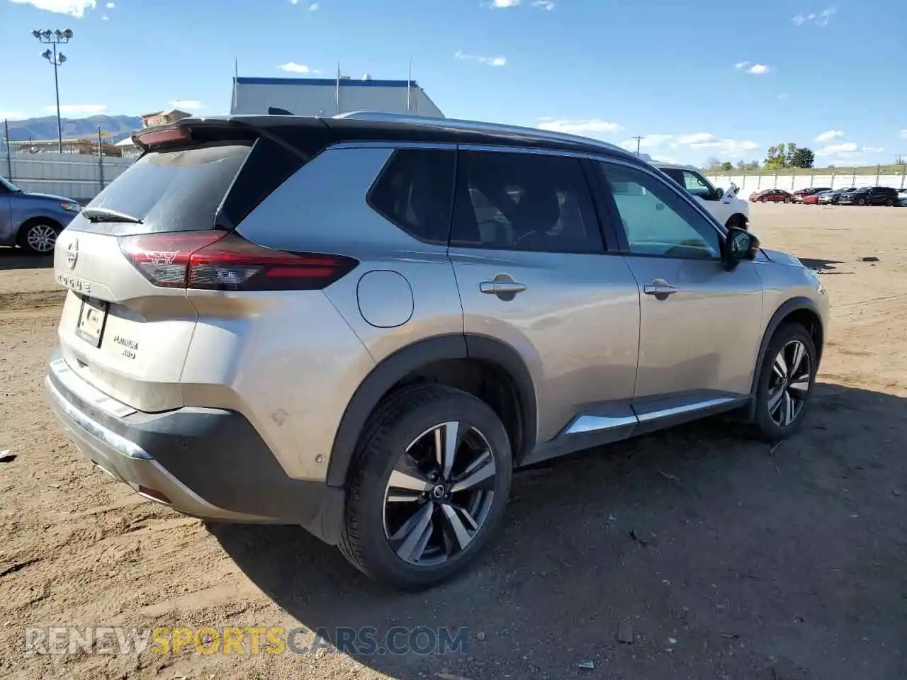 3 Photograph of a damaged car JN8AT3DD5MW304605 NISSAN ROGUE 2021