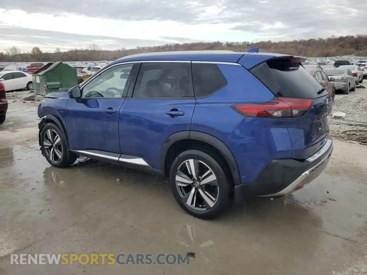 2 Photograph of a damaged car JN8AT3DD5MW306659 NISSAN ROGUE 2021