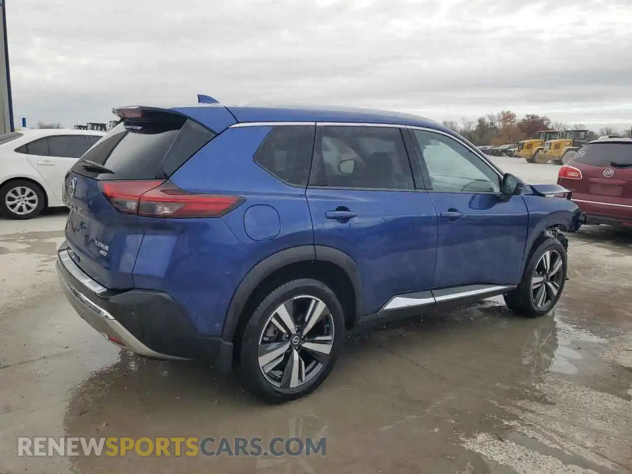 3 Photograph of a damaged car JN8AT3DD5MW306659 NISSAN ROGUE 2021