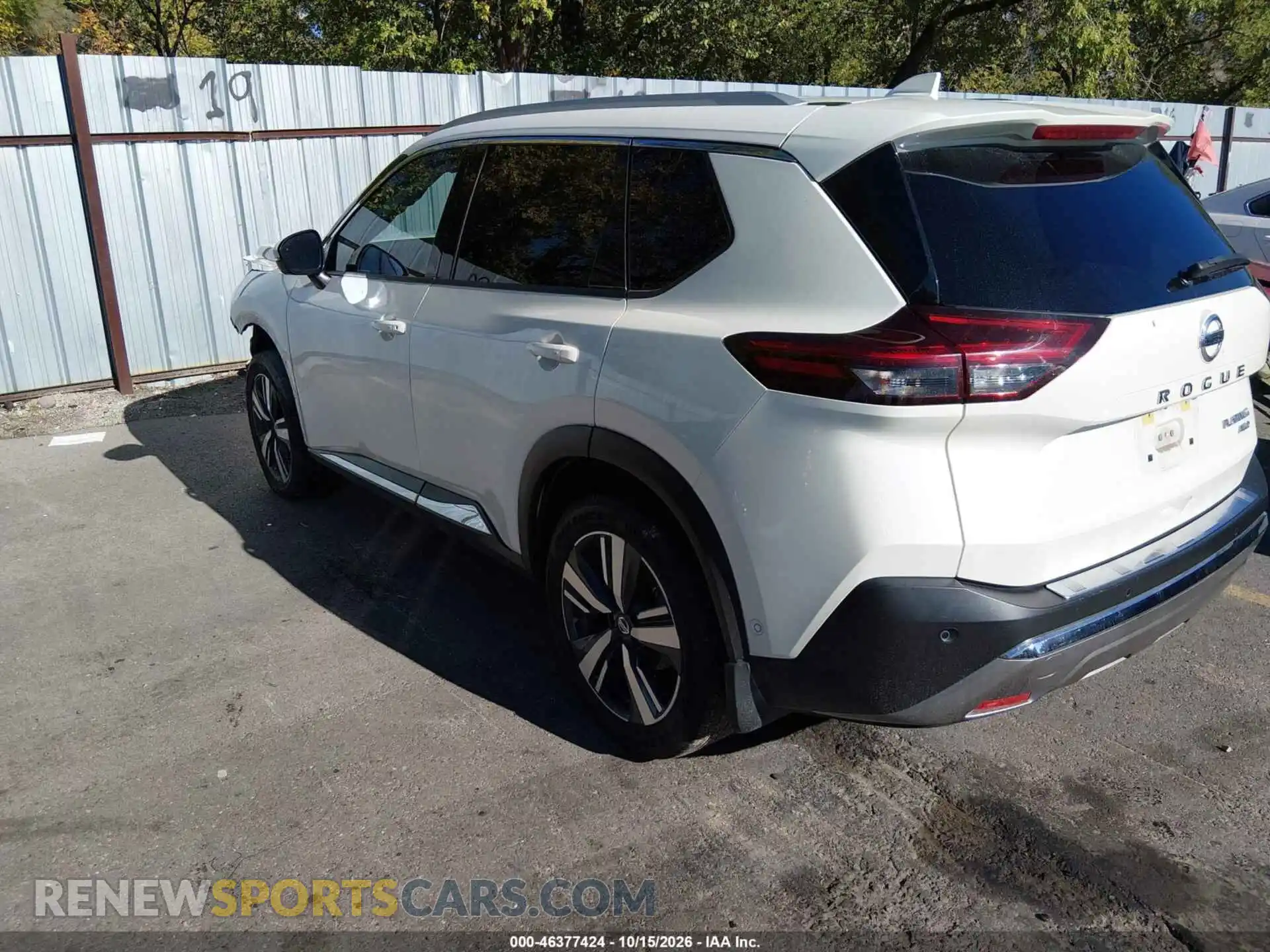 3 Photograph of a damaged car JN8AT3DD5MW313482 NISSAN ROGUE 2021