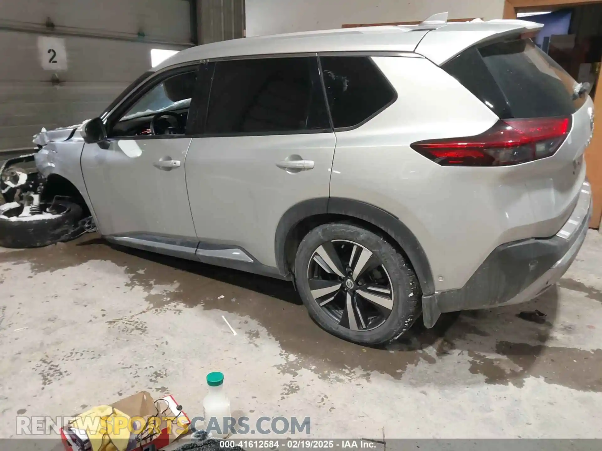 3 fotografías del automóvil dañado JN8AT3DD7MW306551 NISSAN ROGUE 2021