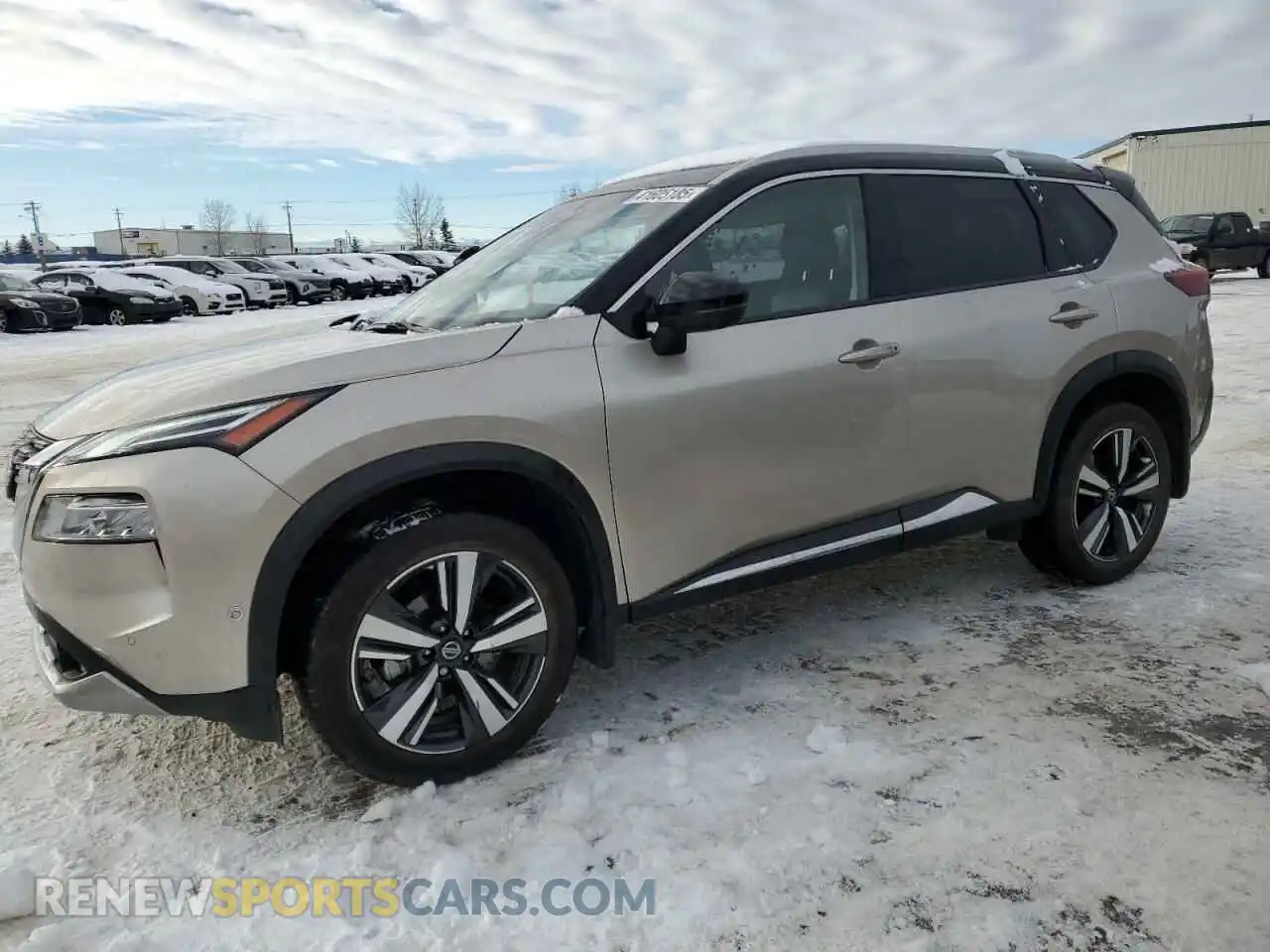 1 Photograph of a damaged car JN8AT3DD7MW307344 NISSAN ROGUE 2021