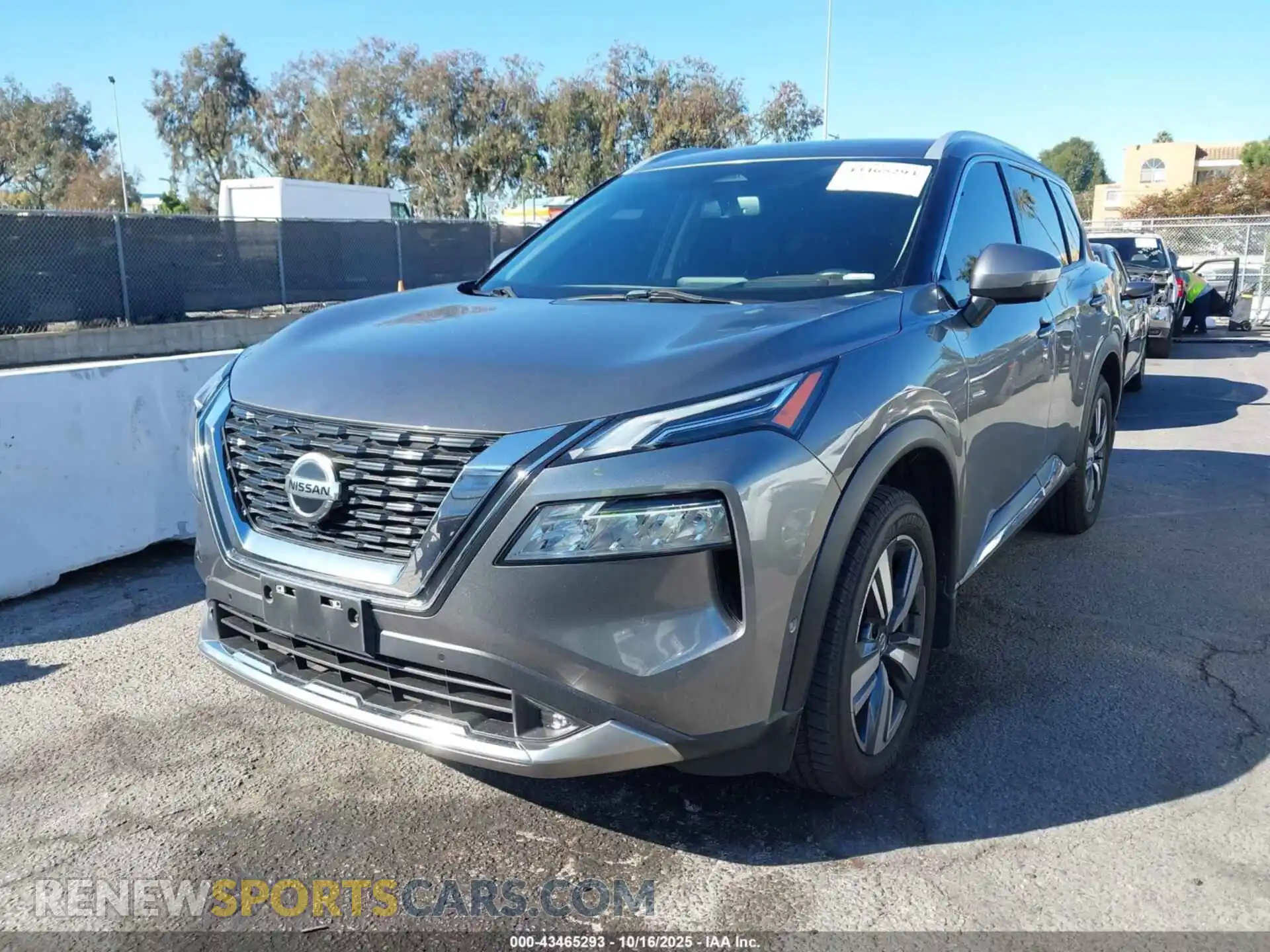 2 Photograph of a damaged car JN8AT3DD8MW310060 NISSAN ROGUE 2021