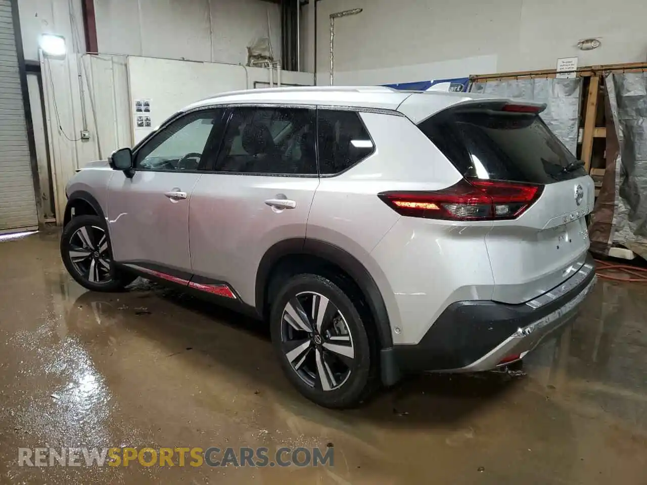 2 Photograph of a damaged car JN8AT3DD8MW320510 NISSAN ROGUE 2021