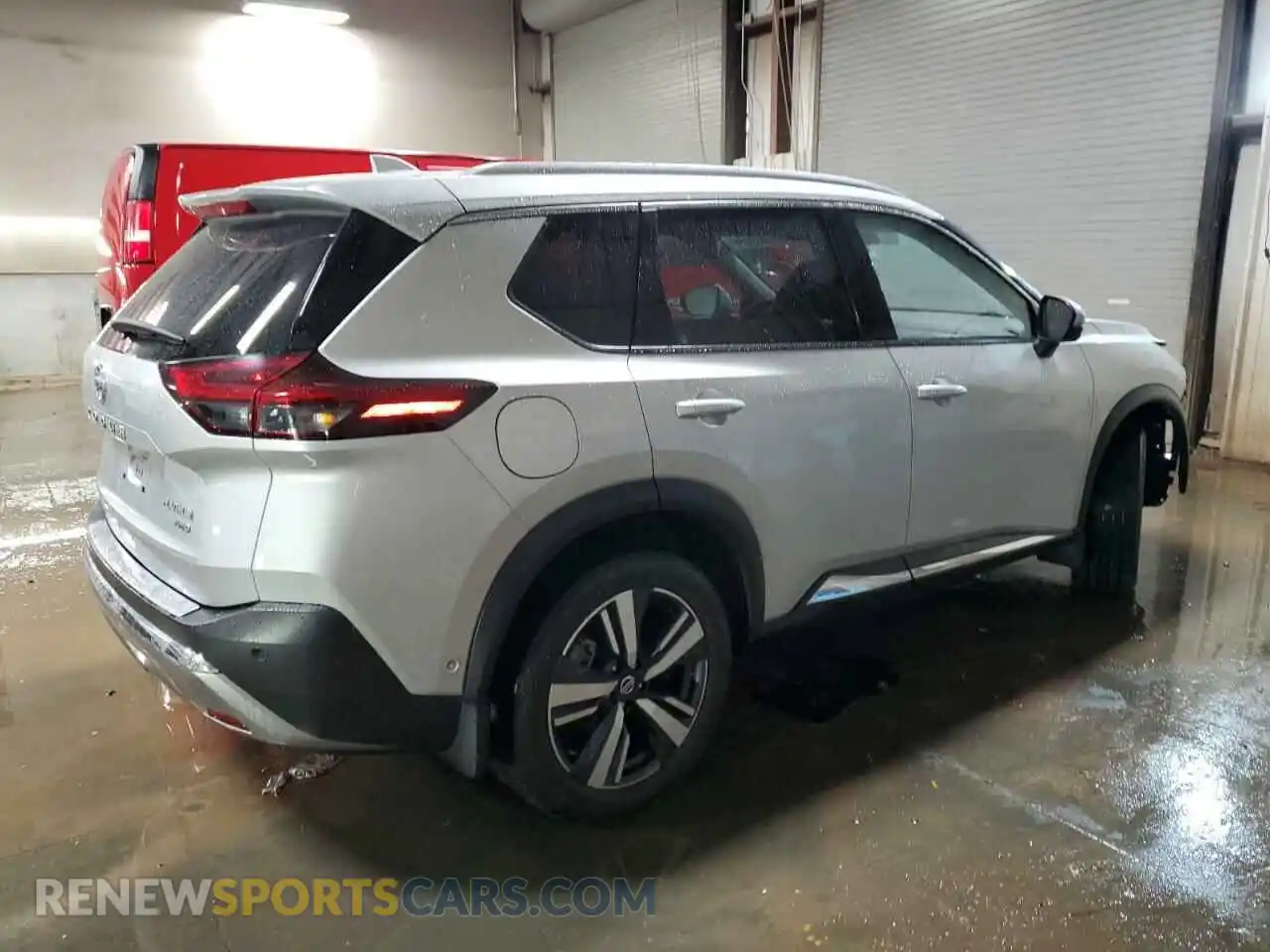 3 Photograph of a damaged car JN8AT3DD8MW320510 NISSAN ROGUE 2021