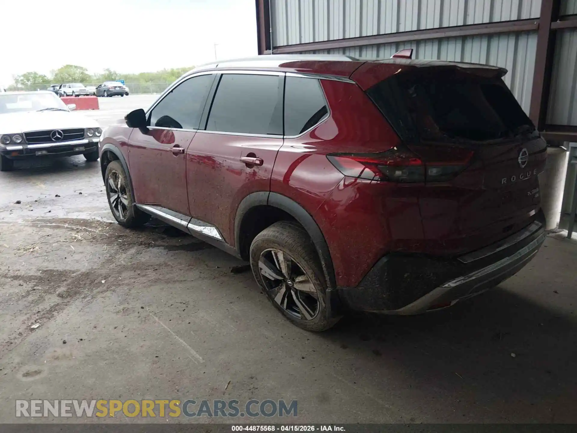 3 Photograph of a damaged car JN8AT3DD8MW321480 NISSAN ROGUE 2021