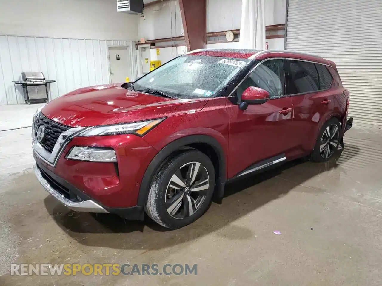 1 Photograph of a damaged car JN8AT3DDXMW305555 NISSAN ROGUE 2021