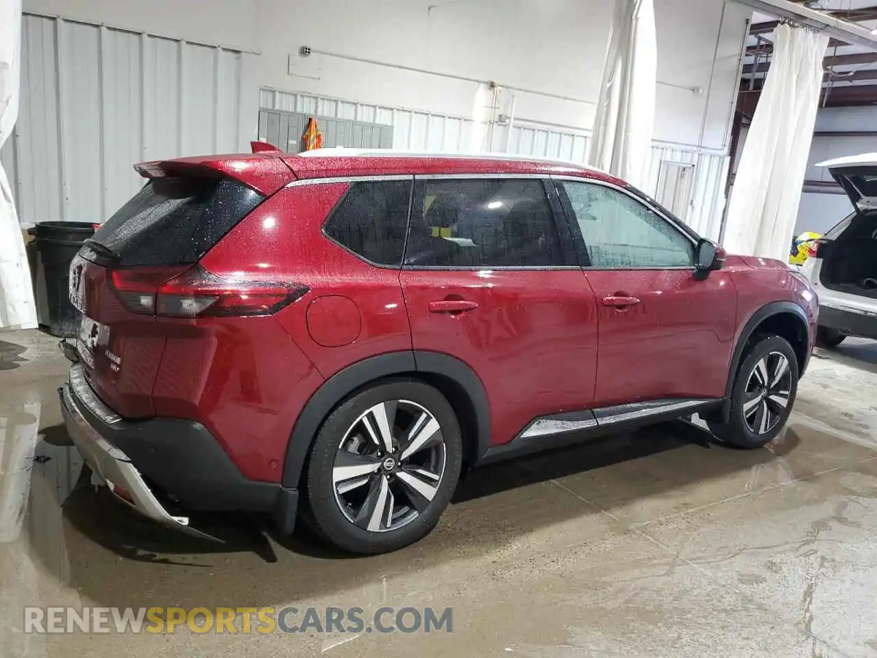 3 Photograph of a damaged car JN8AT3DDXMW305555 NISSAN ROGUE 2021