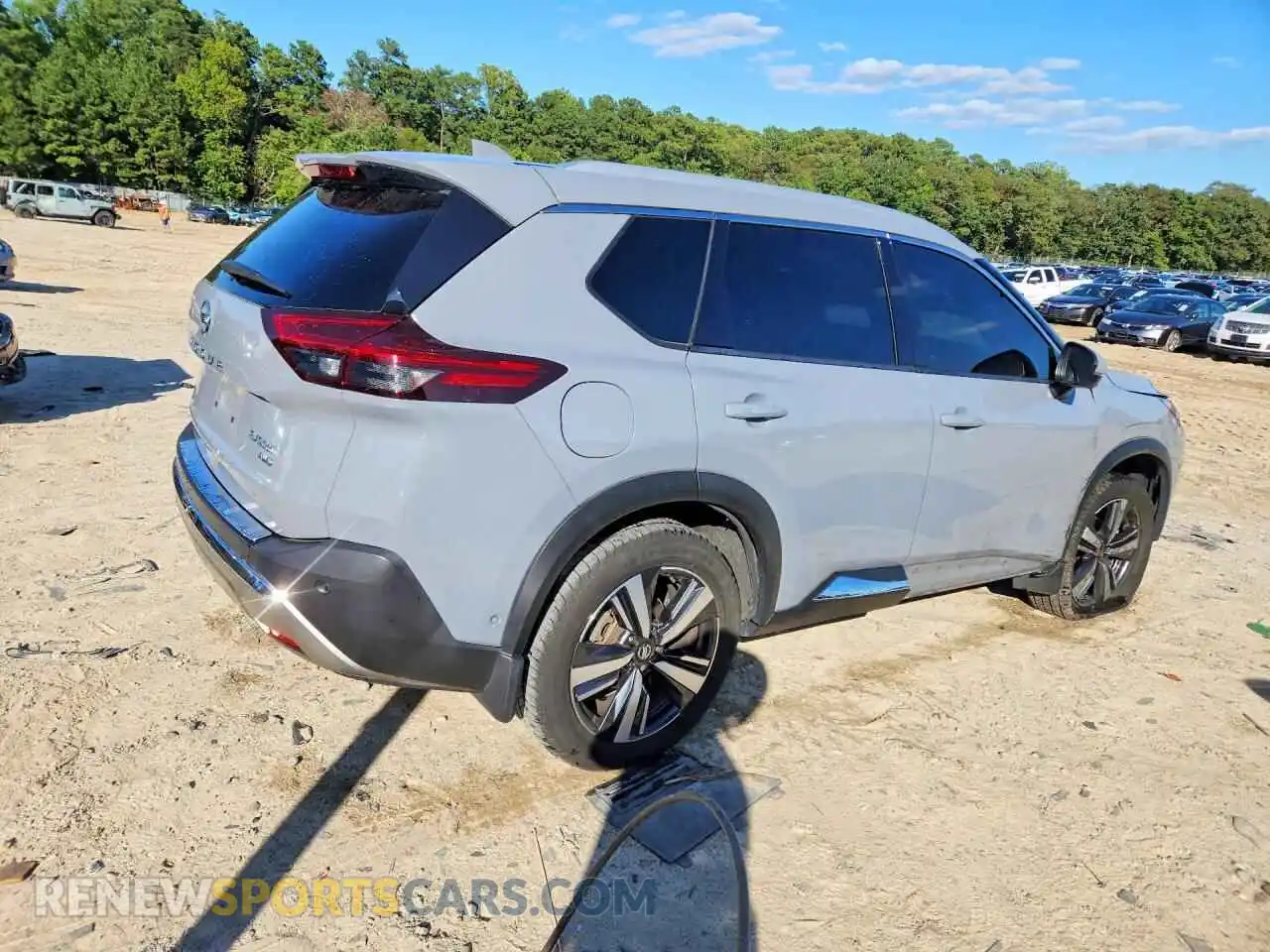 3 Photograph of a damaged car JN8AT3DDXMW310528 NISSAN ROGUE 2021