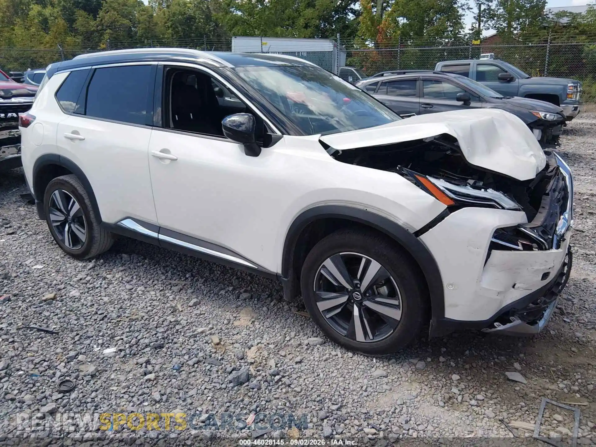 1 Photograph of a damaged car JN8AT3DDXMW320492 NISSAN ROGUE 2021