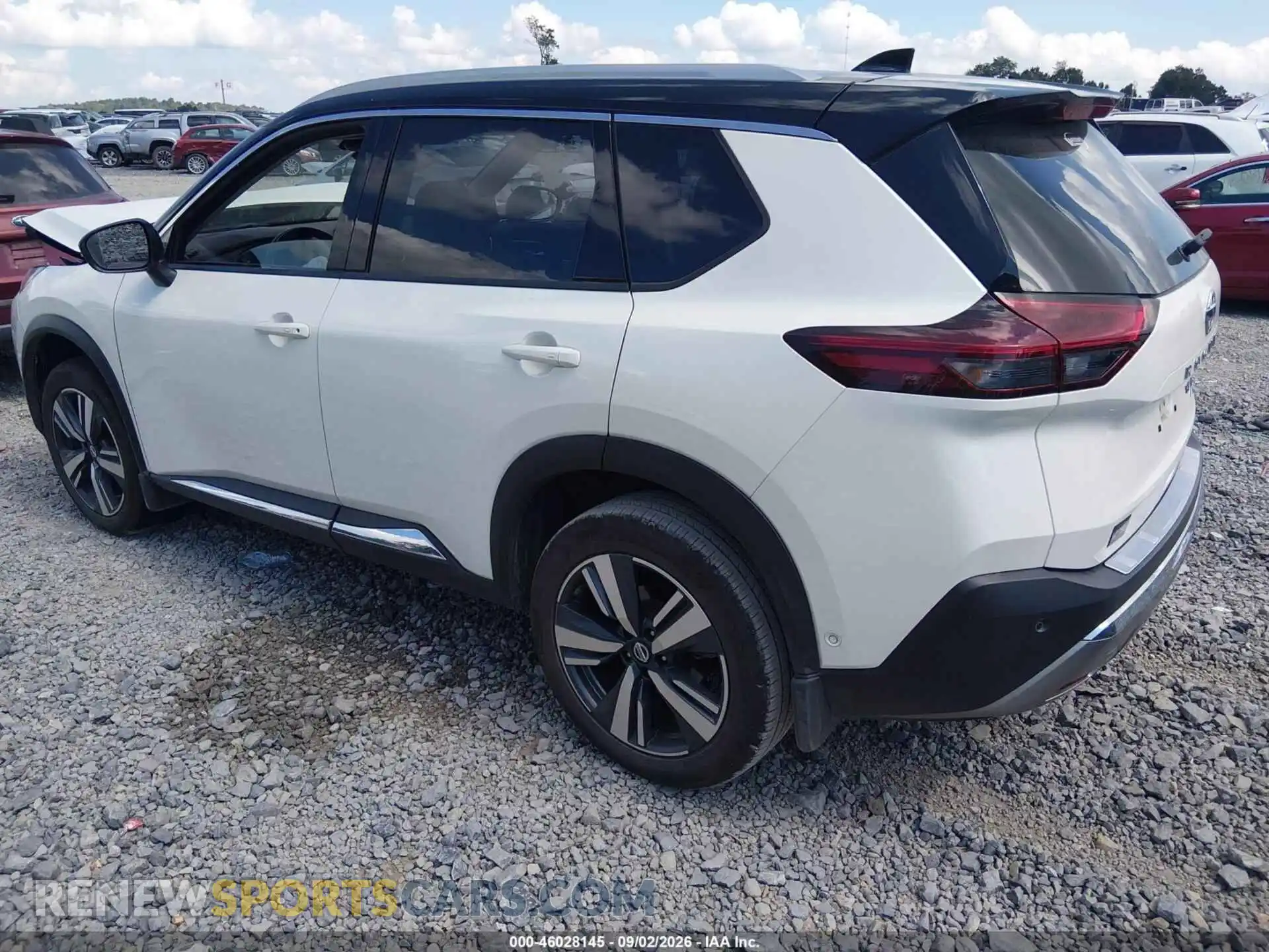 3 Photograph of a damaged car JN8AT3DDXMW320492 NISSAN ROGUE 2021