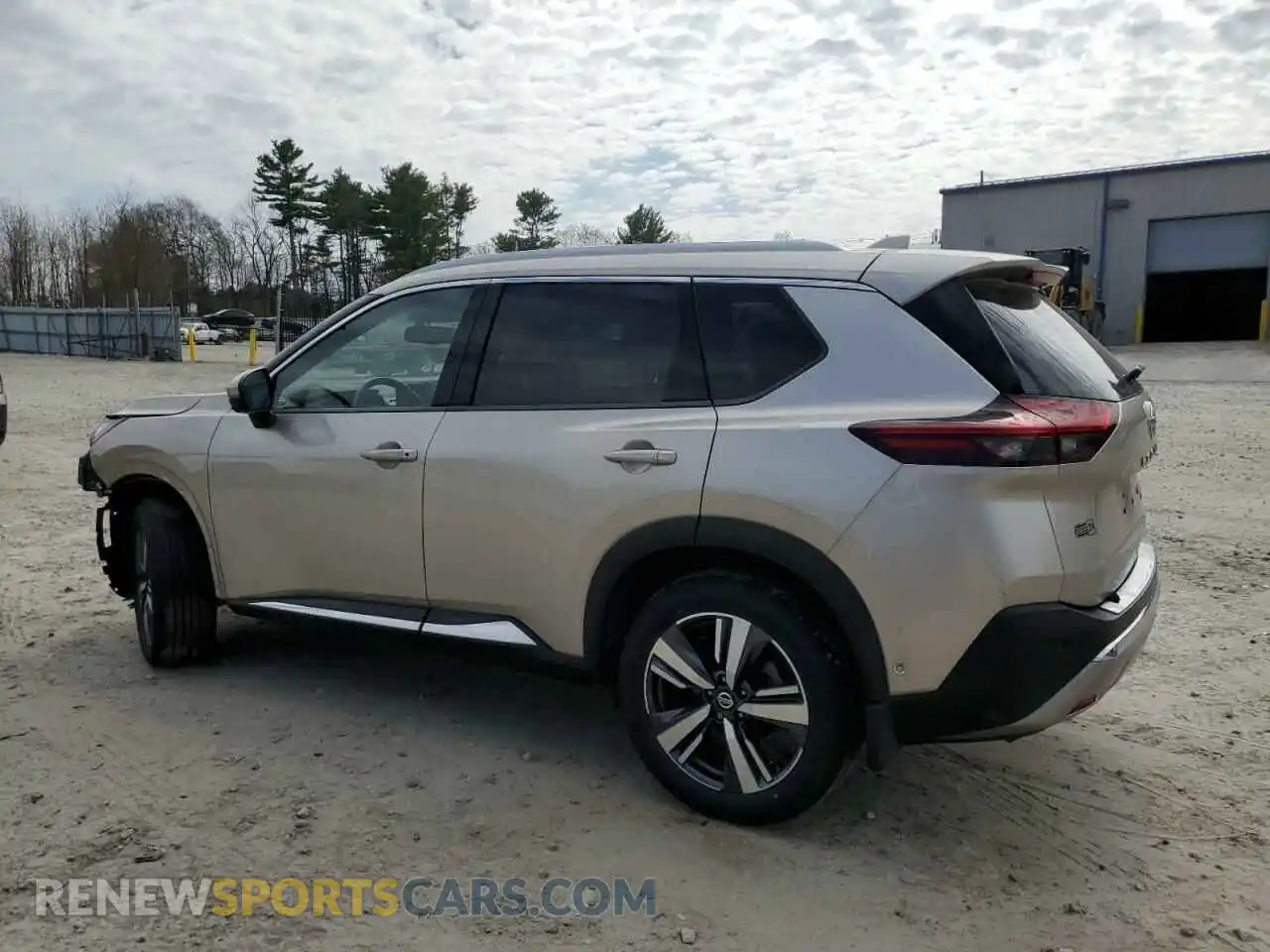 2 Photograph of a damaged car JN8AT3DDXMW321464 NISSAN ROGUE 2021
