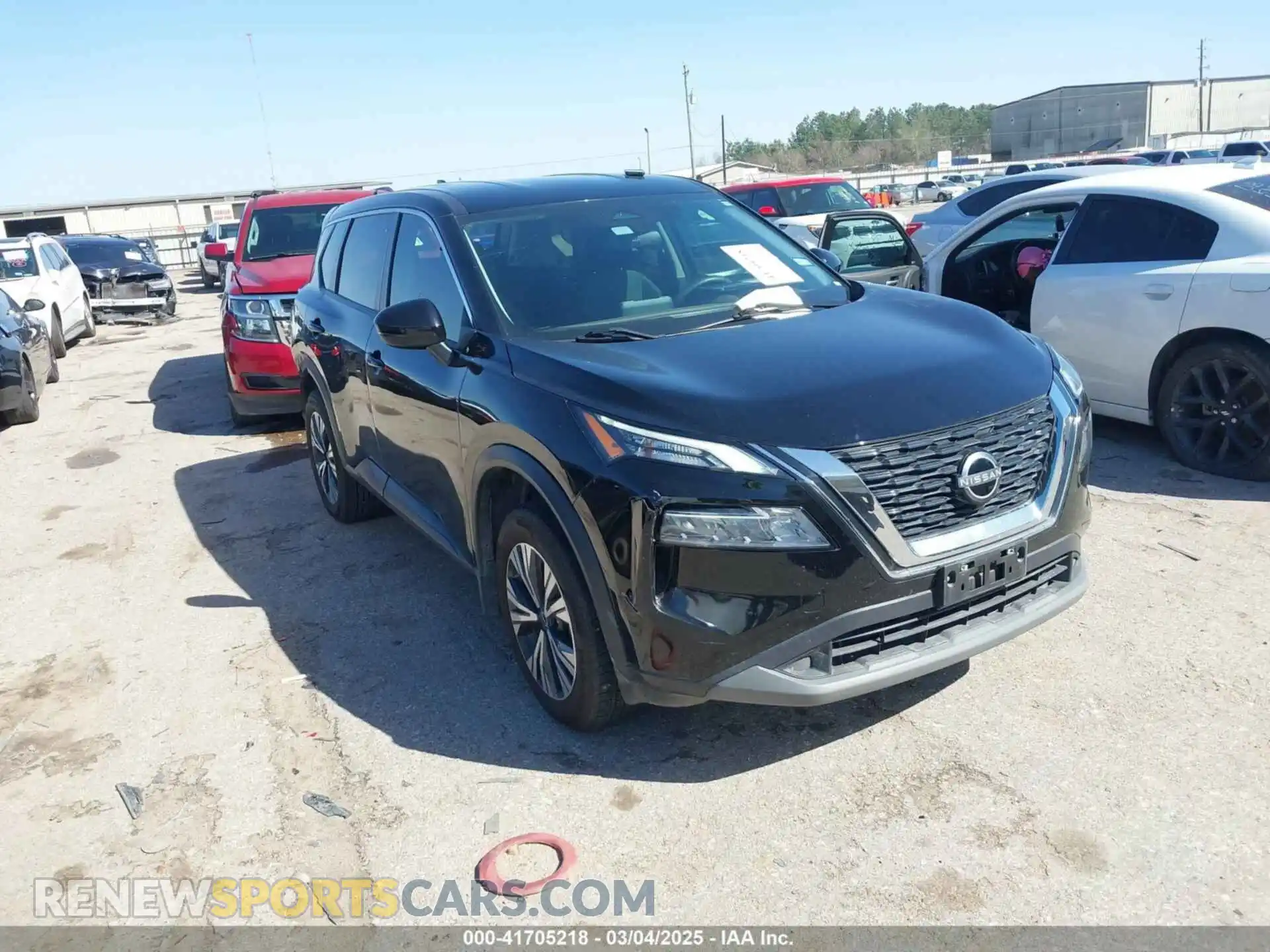 1 Photograph of a damaged car 5N1BT3BA1NC729021 NISSAN ROGUE 2022