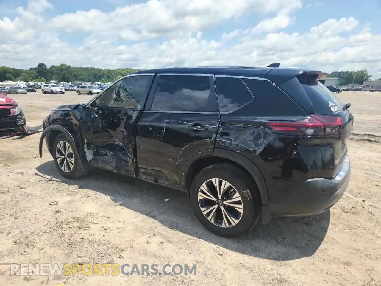 2 Photograph of a damaged car 5N1BT3BA3NC683711 NISSAN ROGUE 2022