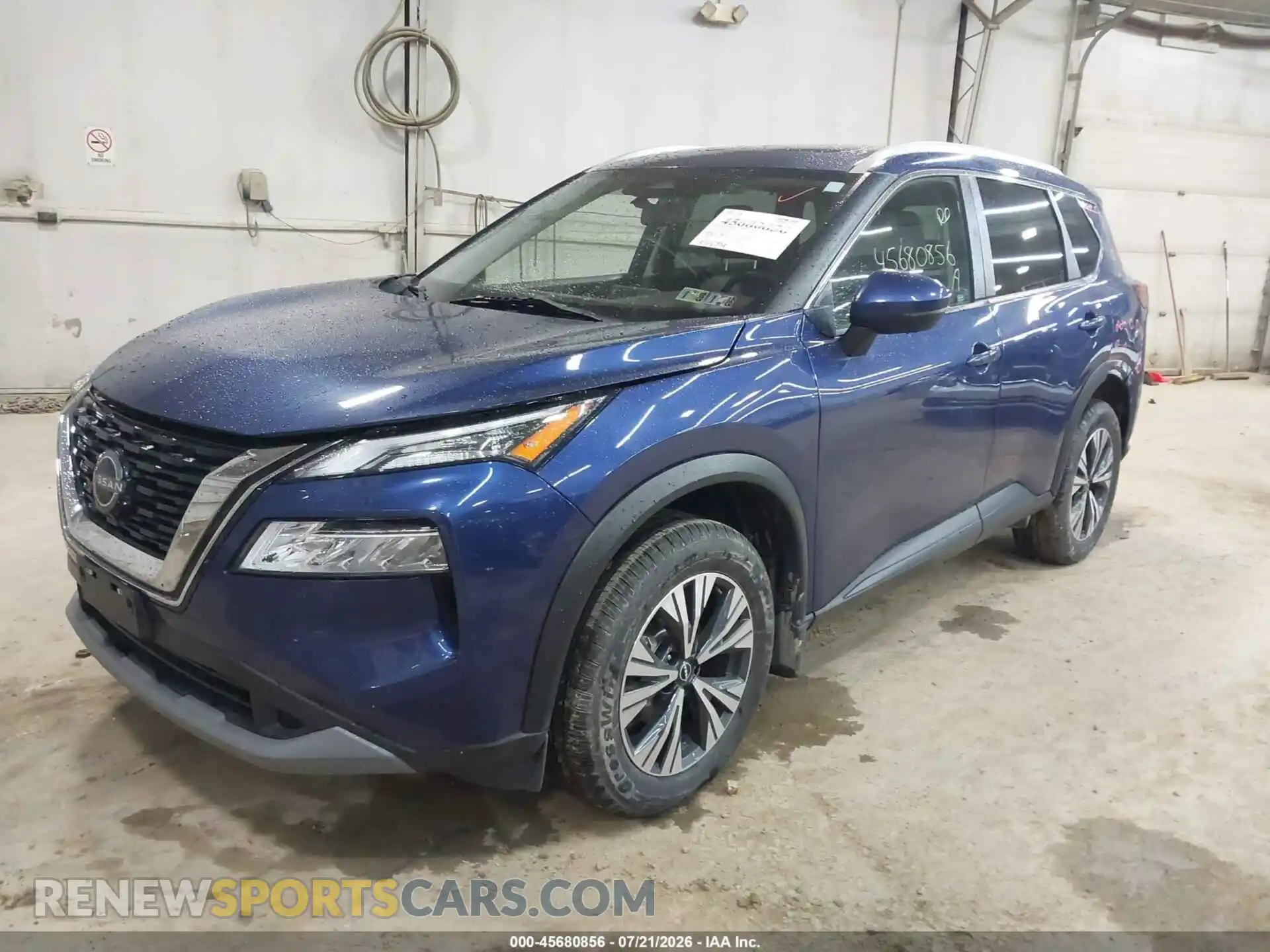 2 Photograph of a damaged car JN8BT3BB4NW334735 NISSAN ROGUE 2022