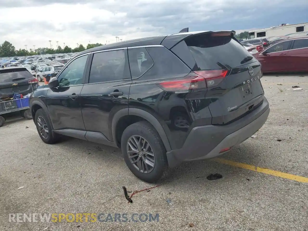 2 Photograph of a damaged car 5N1BT3AA8PC806164 NISSAN ROGUE 2023