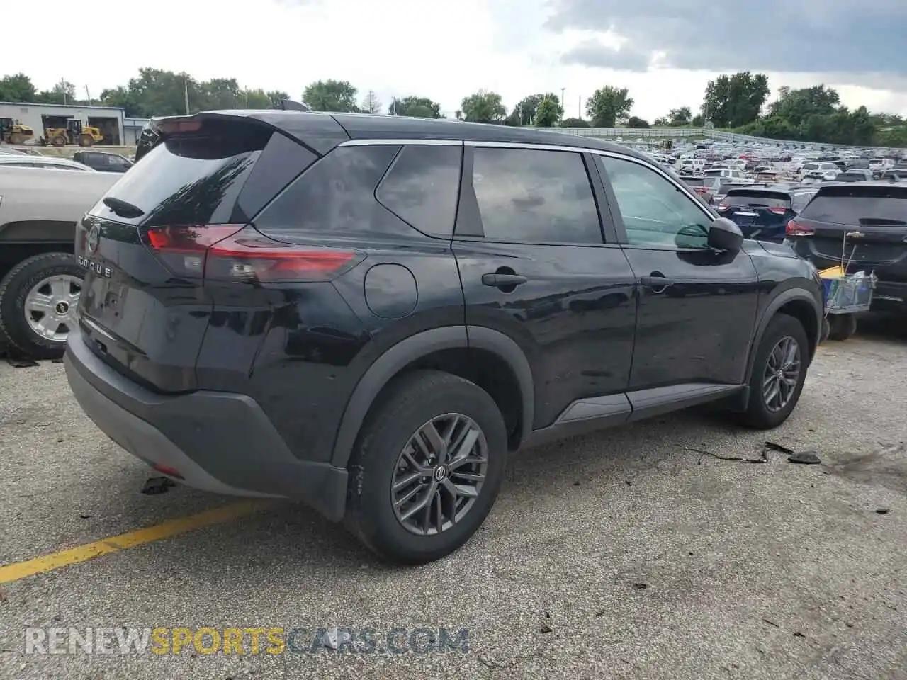 3 Photograph of a damaged car 5N1BT3AA8PC806164 NISSAN ROGUE 2023