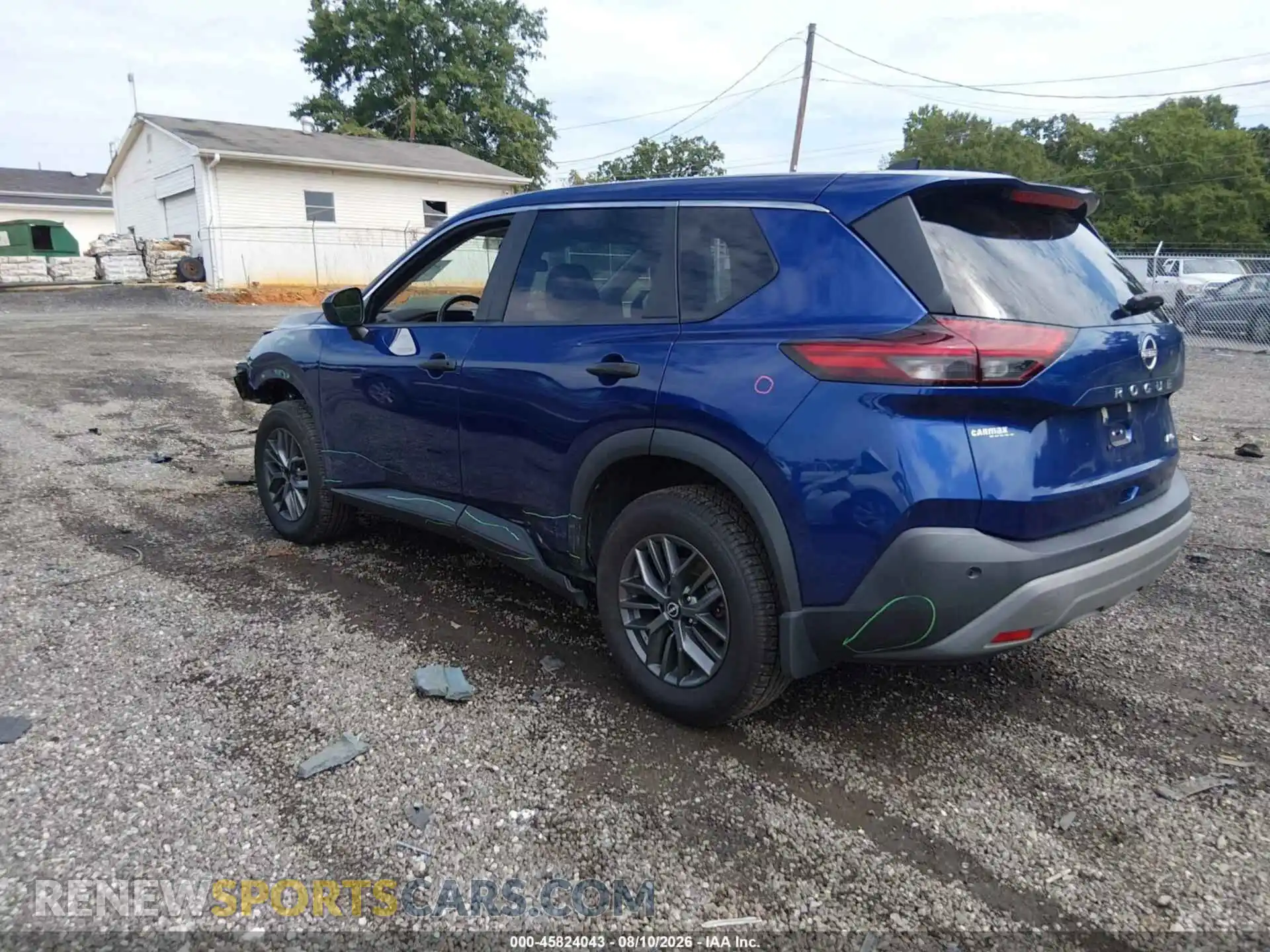 3 Photograph of a damaged car 5N1BT3AB0PC674414 NISSAN ROGUE 2023